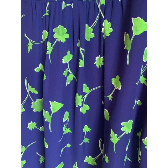 Banana Republic VTG Y2K Soft Girl Feminine Floral‎ Pleated Lined Dress 6 - Picture 4 of 10